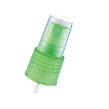 Зеленый цвет Пластиковые Mist спрей для косметической бутылки (NS12)
